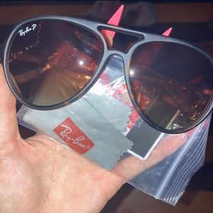 Ray-Ban Polarized Tortoise Sunglasses